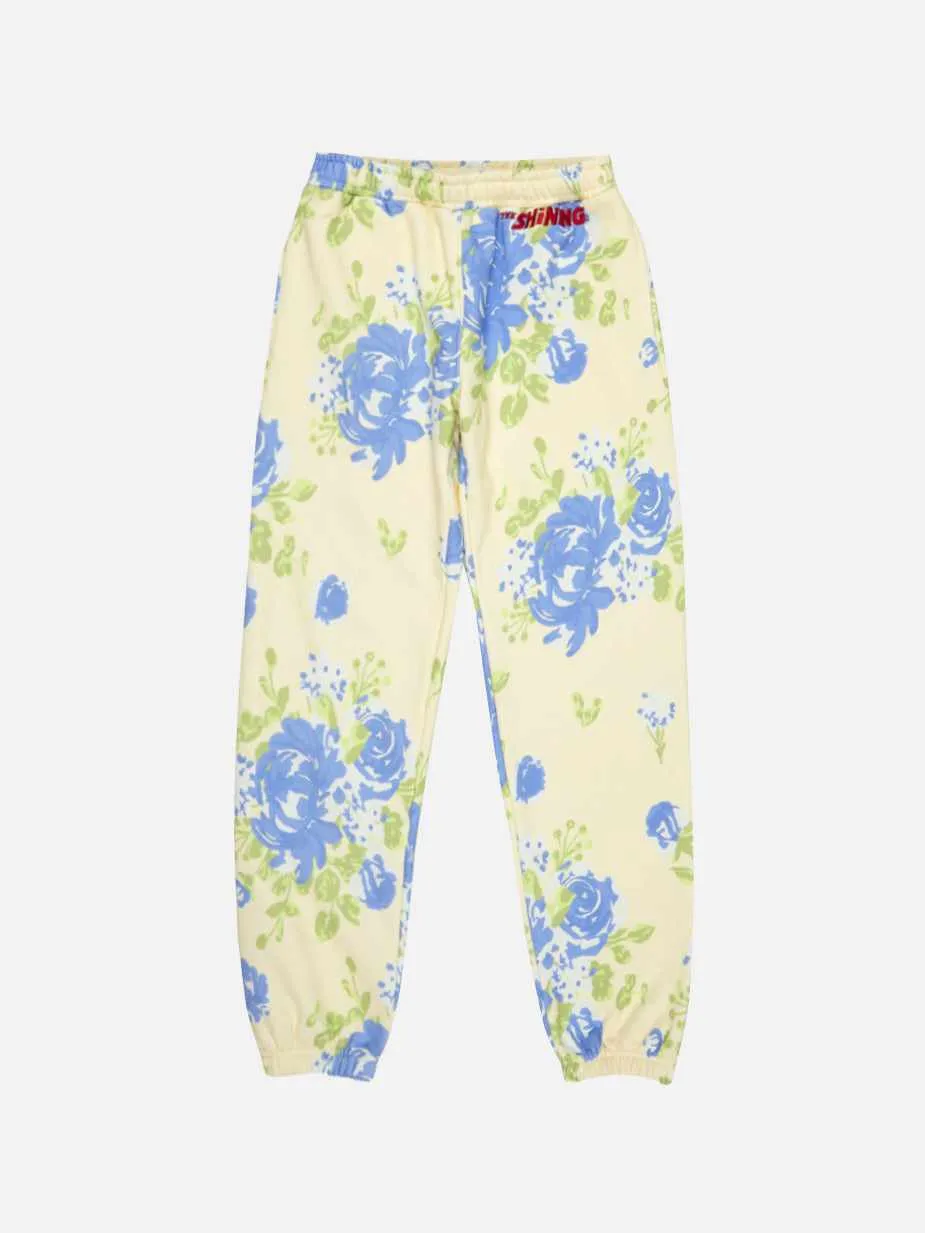 Twins Floral Wallpaper Sweatpants