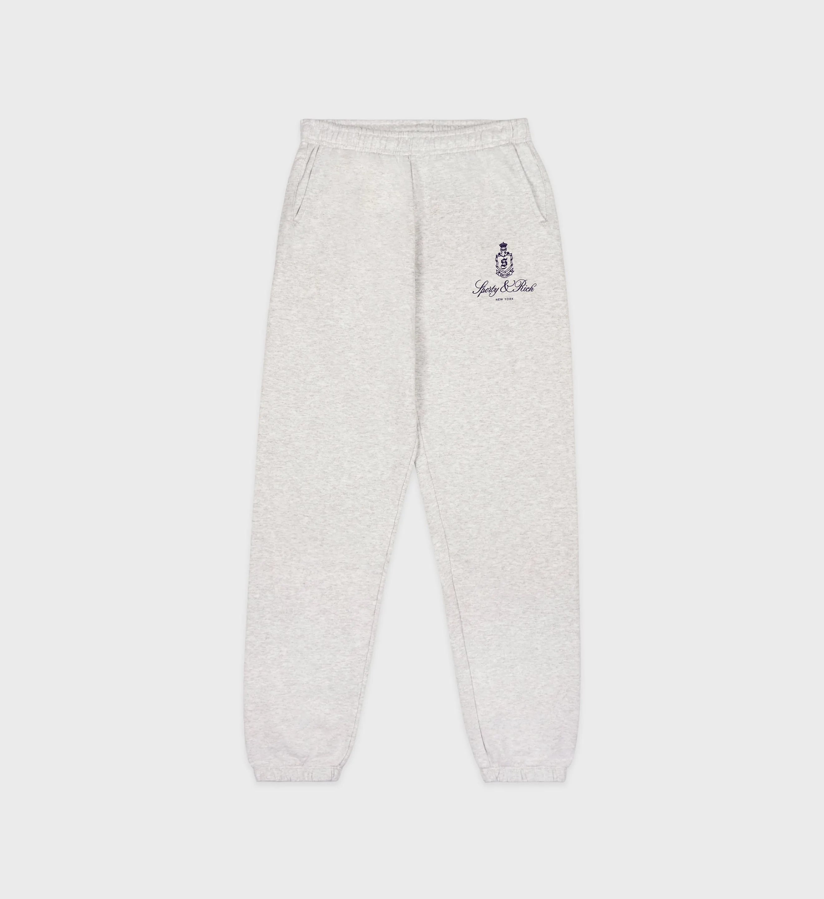 Vendome Sweatpant - Heather Gray/Navy