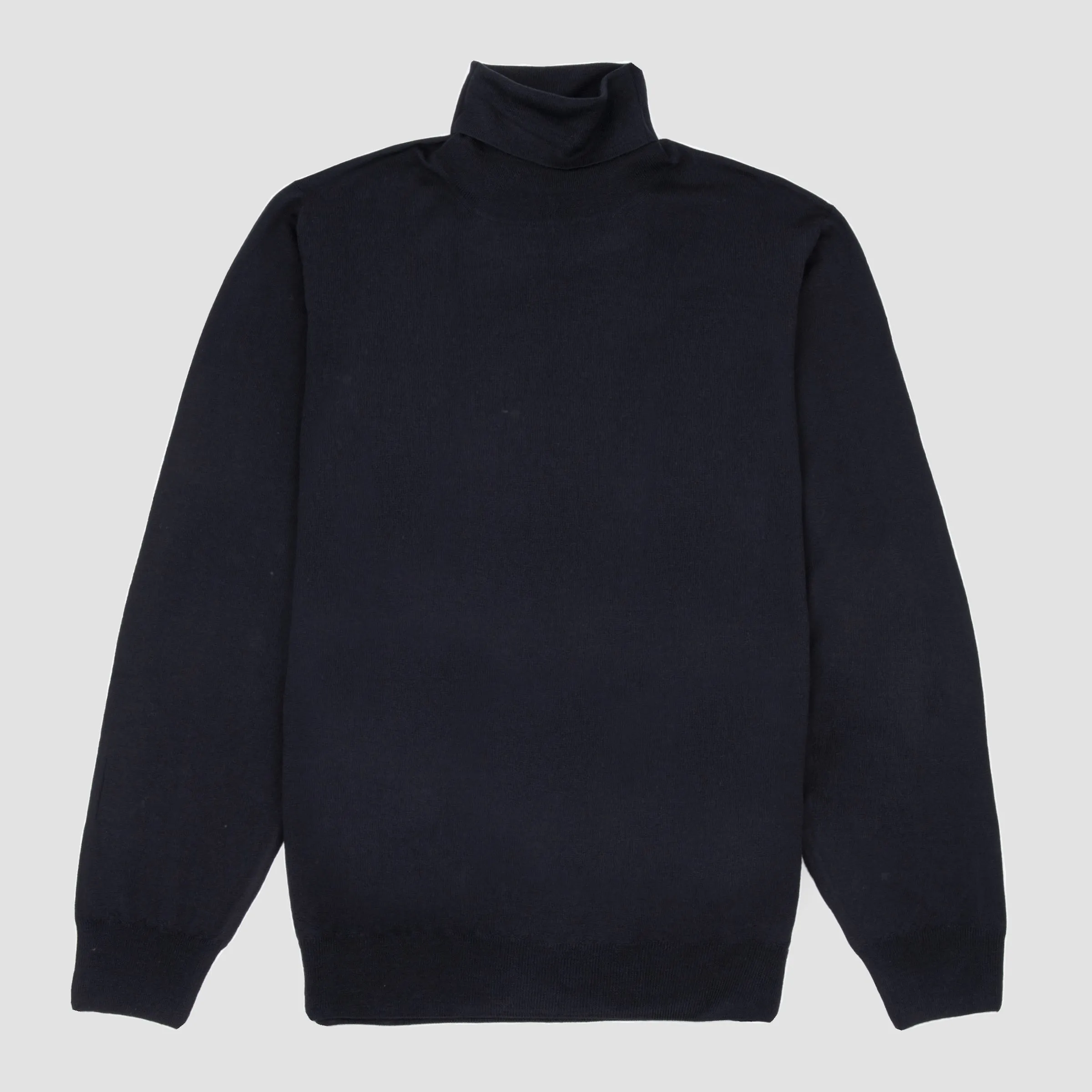Wool Rollneck Sweater Navy